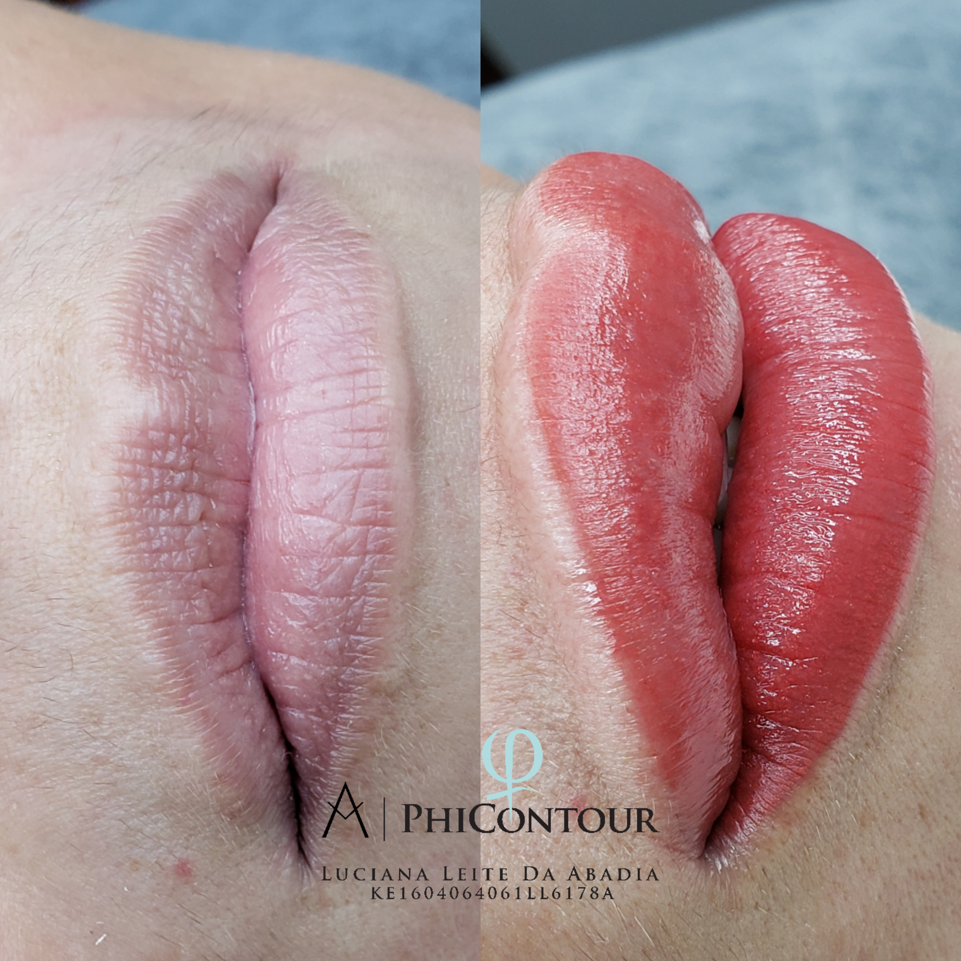 Micropigmentação labial