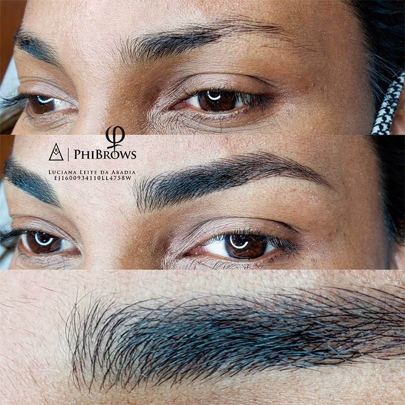 Microblading fio a fio hiper realista